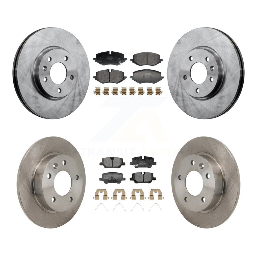 Front Rear Brake Rotors & Semi-Metallic Pad Kit For Chevrolet Trailblazer Buick Encore GX K8F-104163