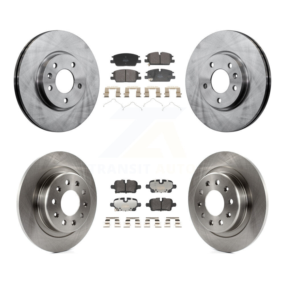 Front Rear Brake Rotor And Semi-Metallic Pad Kit For Chevrolet Equinox GMC Terrain Malibu K8F-104166