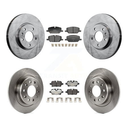 Front Rear Disc Brake Rotors And Semi-Metallic Pads Kit For GMC Terrain K8F-104167