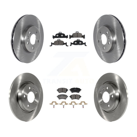 Front Rear Disc Brake Rotors And Semi-Metallic Pads Kit For Audi A5 Sportback K8F-104184