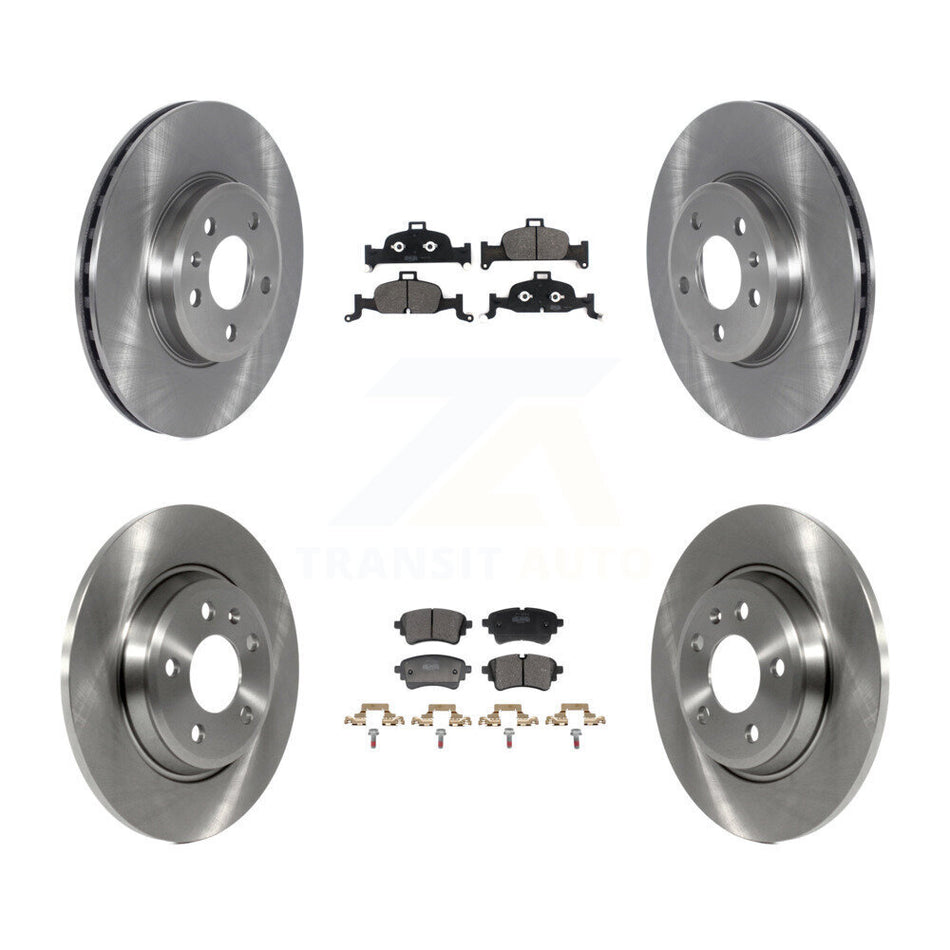 Front Rear Disc Brake Rotors And Semi-Metallic Pads Kit For Audi A5 Sportback K8F-104184