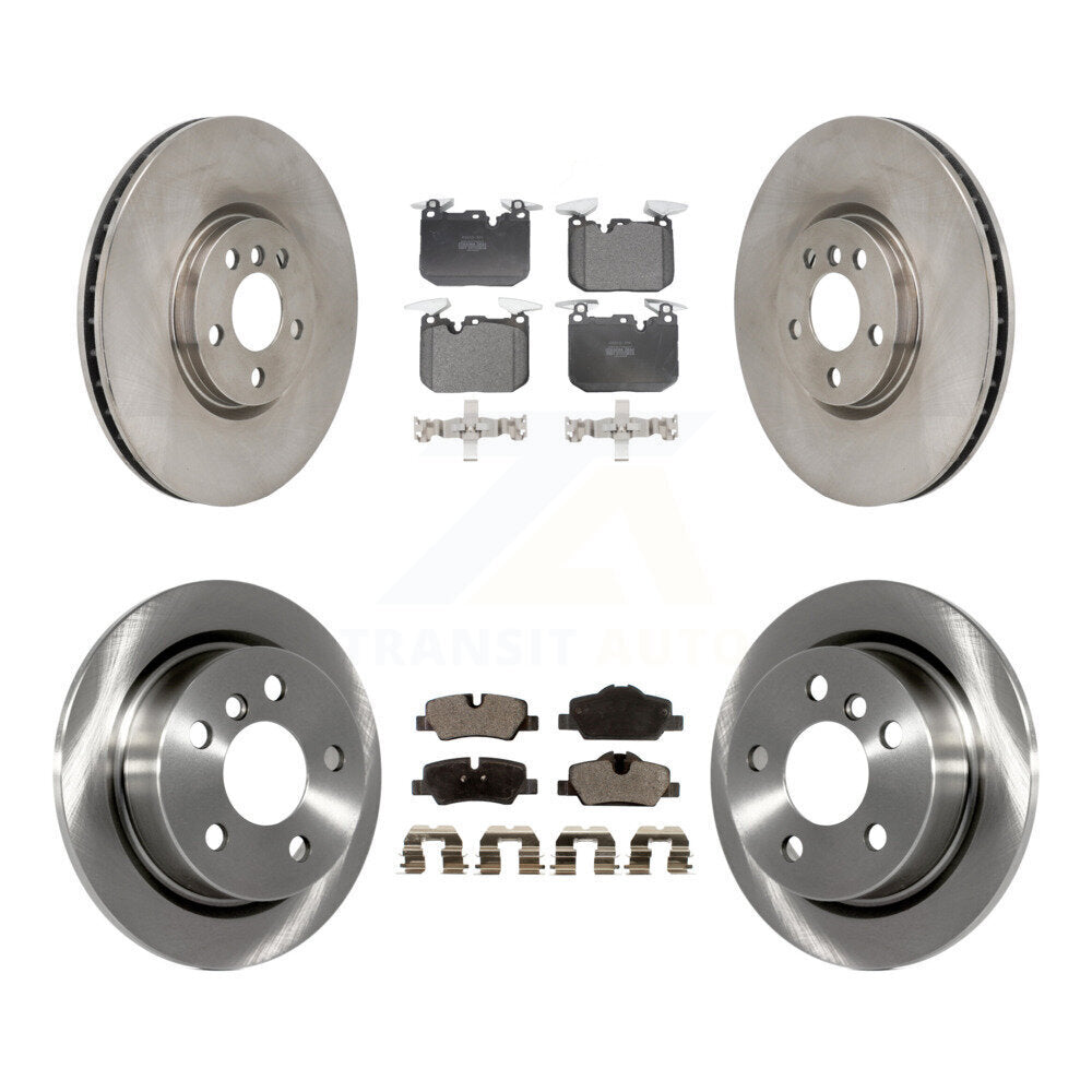 Front Rear Disc Brake Rotors And Semi-Metallic Pads Kit For Mini Cooper K8F-104185