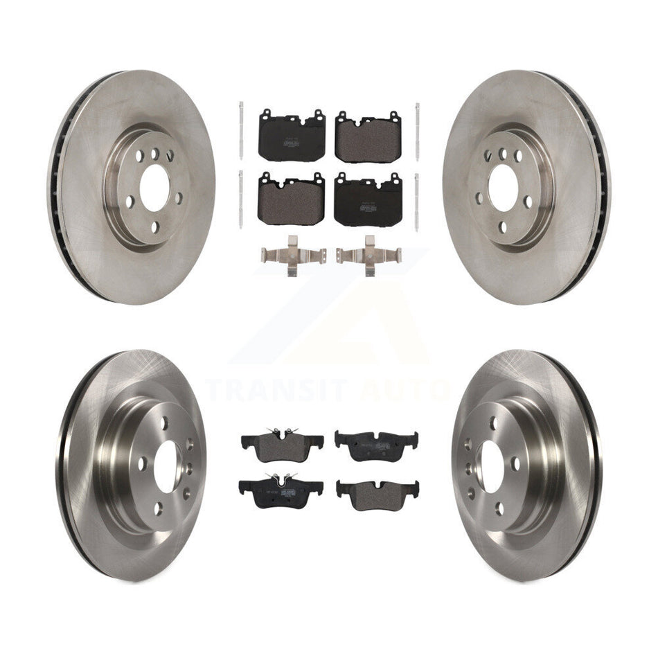 Front Rear Disc Brake Rotors And Semi-Metallic Pad Kit For Mini Cooper Countryman Clubman K8F-104192