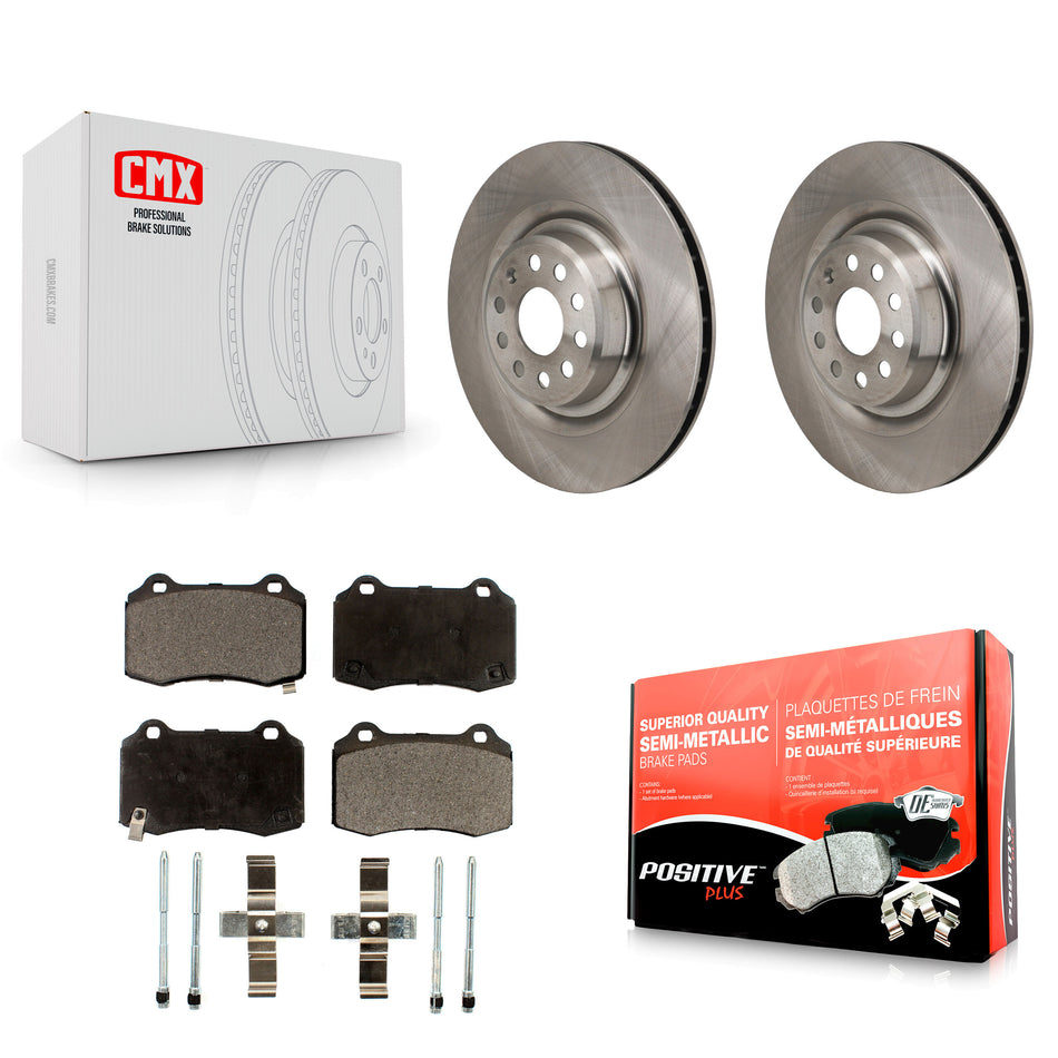 Rear Disc Brake Rotors And Semi-Metallic Pads Kit For Tesla S K8F-104286