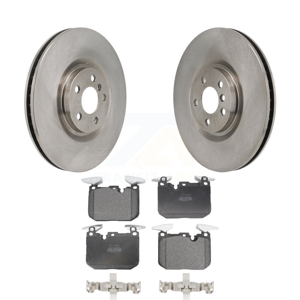 Front Disc Brake Rotors & Semi-Metallic Pad Kit For 2021 Mini Cooper John Works GP K8F-104376