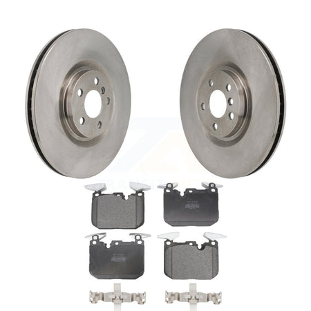 Front Disc Brake Rotors & Semi-Metallic Pad Kit For 2021 Mini Cooper John Works GP K8F-104376