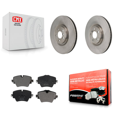 Front Disc Brake Rotors And Semi-Metallic Pads Kit For BMW 228i Gran Coupe K8F-104377