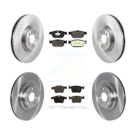Front Rear Disc Brake Rotors And Semi-Metallic Pads Kit For Volvo XC40 Recharge C40 K8F-105205