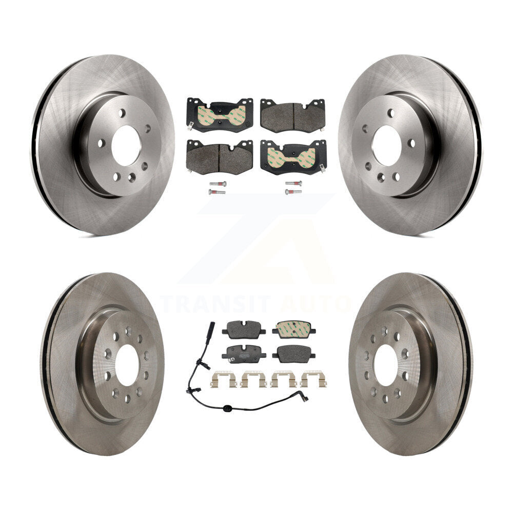 Front Rear Disc Brake Rotors And Semi-Metallic Pads Kit For Cadillac CT4 K8F-105213