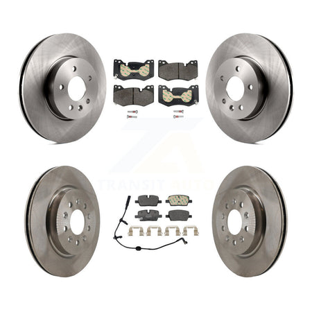 Front Rear Disc Brake Rotors And Semi-Metallic Pads Kit For Cadillac CT4 K8F-105213