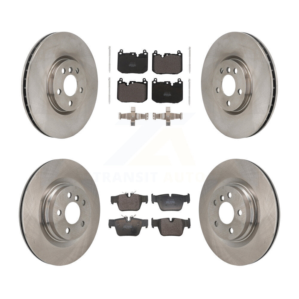 Front Rear Disc Brake Rotors And Semi-Metallic Pads Kit For Mini Cooper Countryman K8F-105227