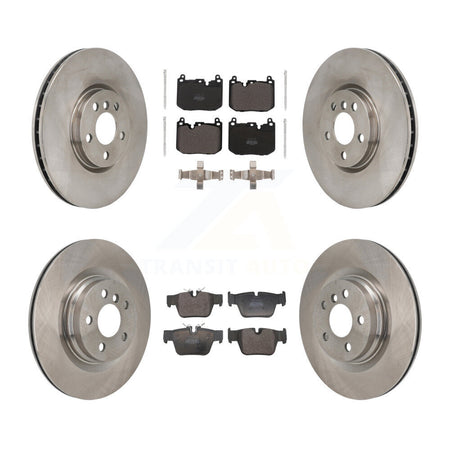 Front Rear Disc Brake Rotors And Semi-Metallic Pads Kit For Mini Cooper Countryman K8F-105227
