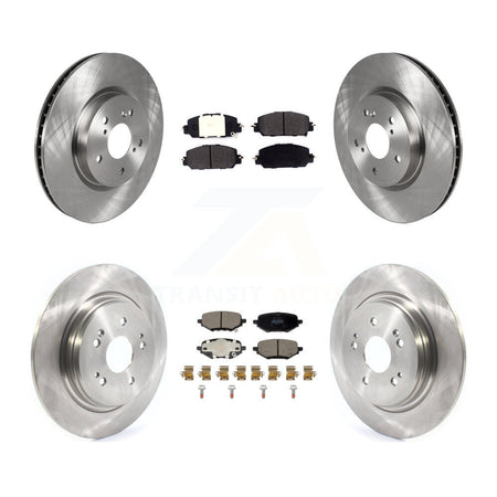 Front Rear Disc Brake Rotors And Semi-Metallic Pads Kit For 2023 Honda HR-V K8F-105242