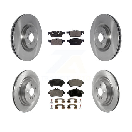 Front Rear Disc Brake Rotor And Semi-Metallic Pad Kit For Mercedes-Benz GL350 GL550 GL450 K8F-105248
