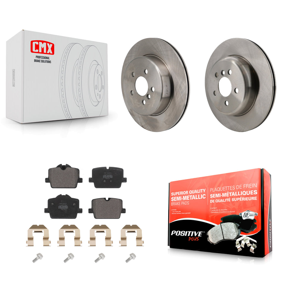 Rear Brake Rotor Semi-Metallic Pad Kit For Toyota GR Supra With 330mm Diameter K8F-105417