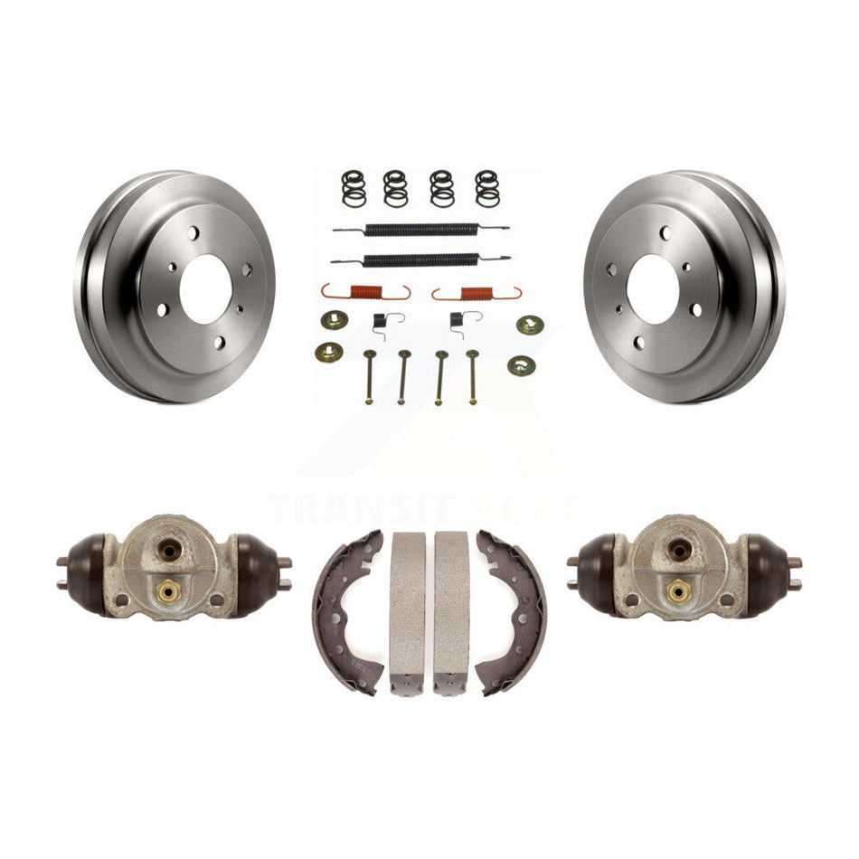 Rear Brake Drum Shoes Spring And Cylinders Kit For 2003-2006 Nissan Sentra 1.8L K8N-100246