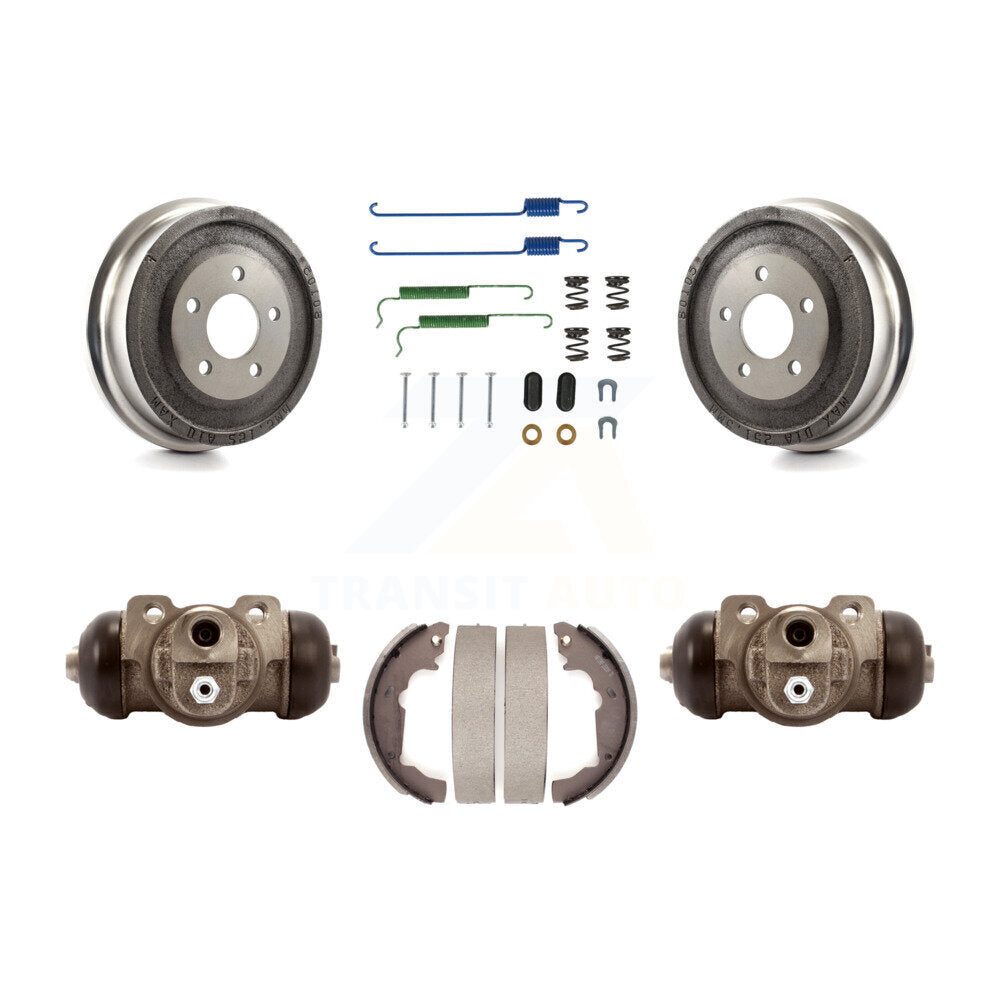 Rear Brake Drum Shoe Spring Cylinder Kit For Chevrolet Equinox Saturn Vue Pontiac Torrent K8N-100248