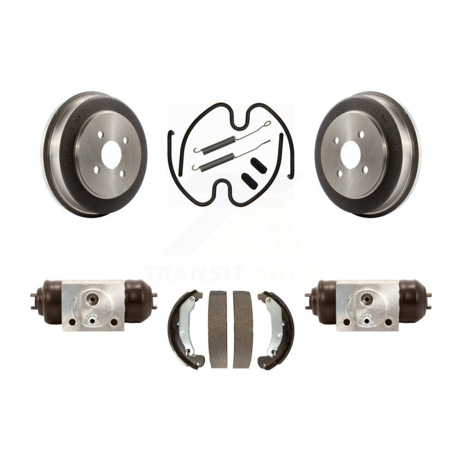 Rear Brake Drum Shoes Spring And Cylinders Kit For Chevrolet Cobalt Saturn Ion Pontiac G5 Pursuit K8N-100249
