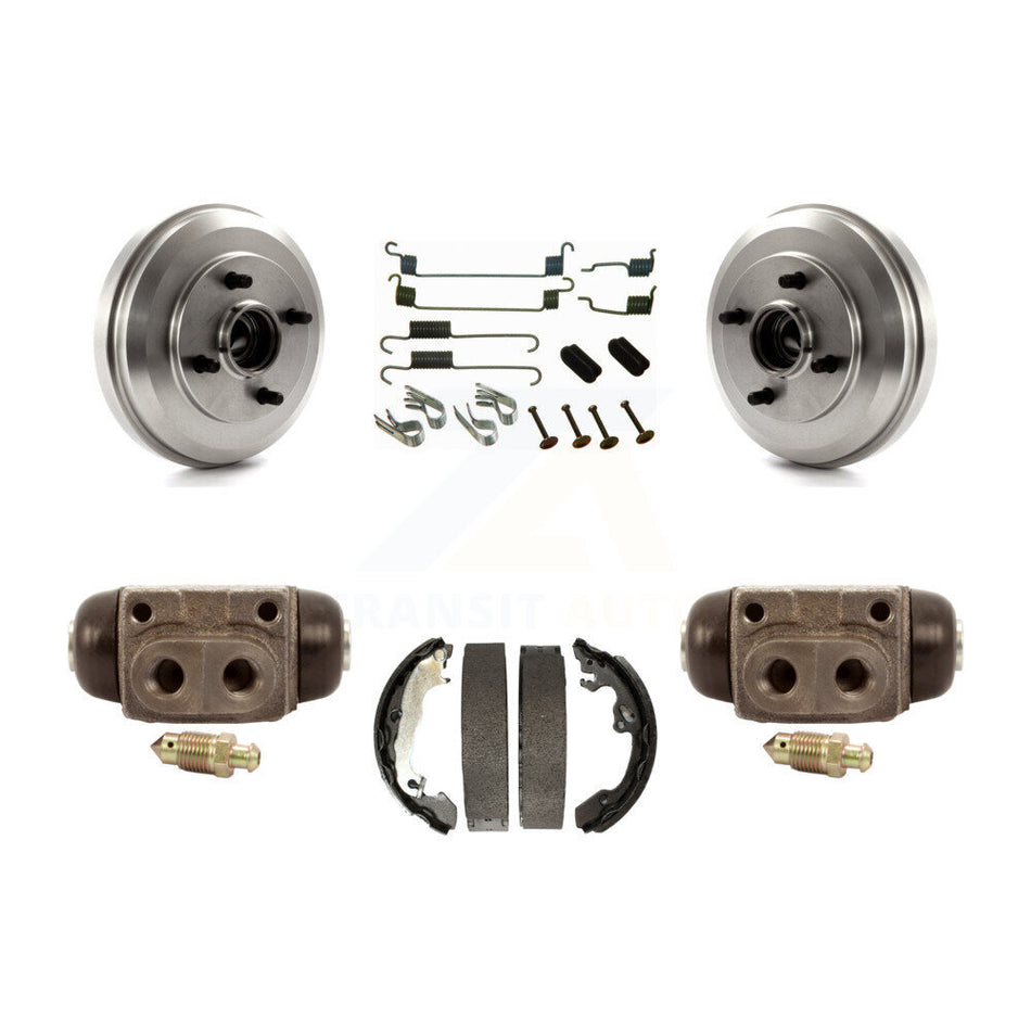 Rear Brake Drum Shoes Spring And Cylinders Kit For Ford Focus K8N-100259