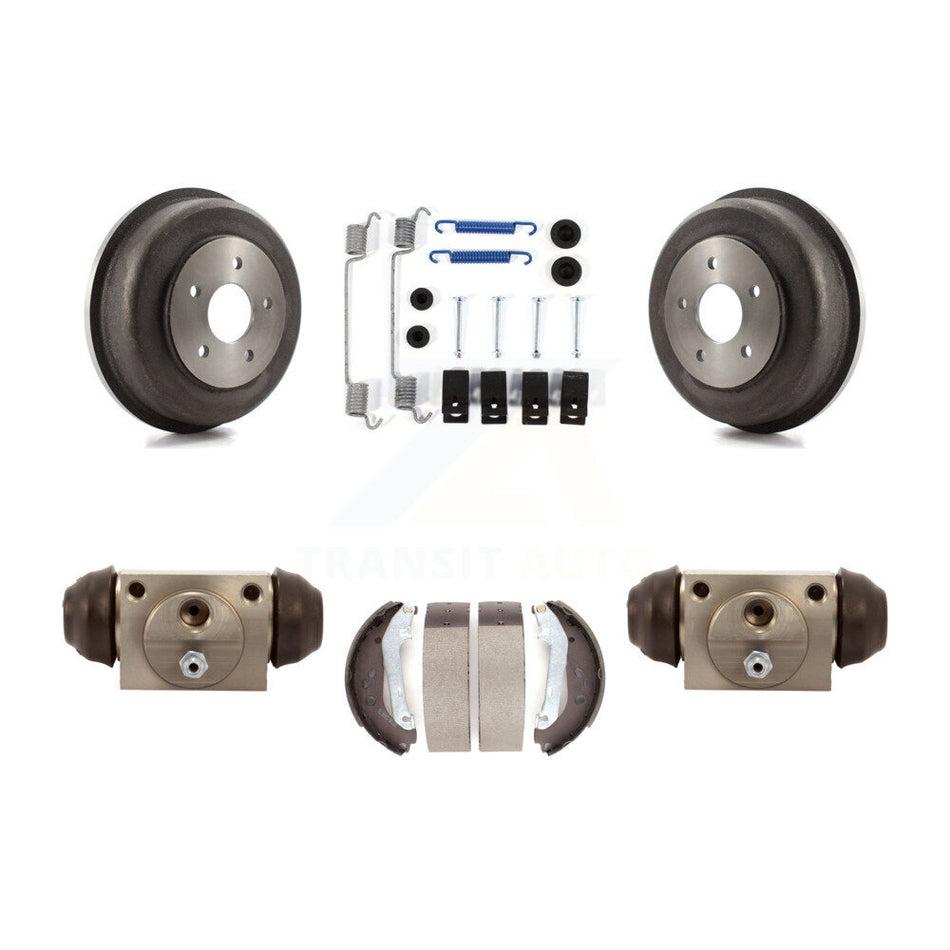 Rear Brake Drum Shoes Spring And Cylinders Kit For 2010-2013 Ford Connect K8N-100260