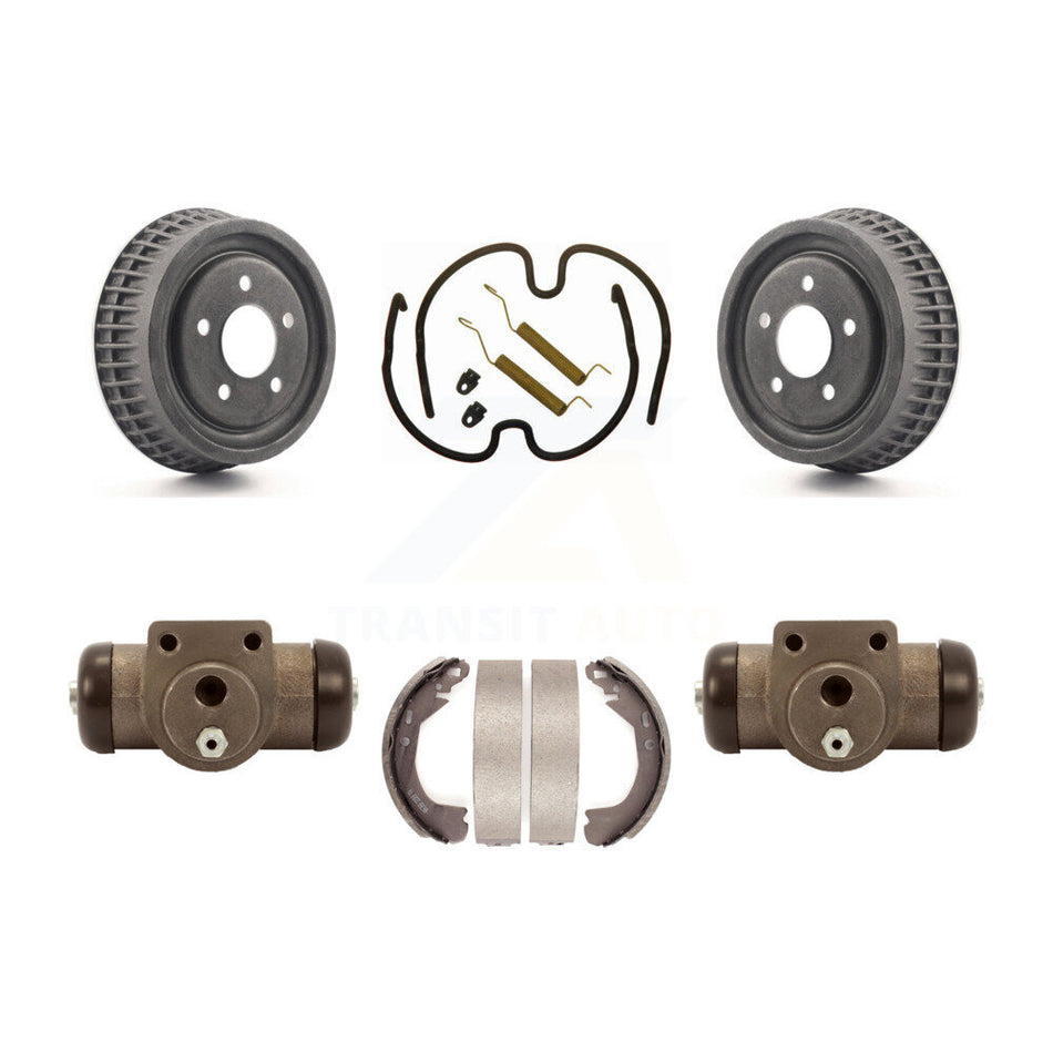 Rear Brake Drum Shoe Spring & Cylinder Kit For Chevrolet Venture Pontiac Montana Oldsmobile Buick Silhouette LeSabre Park Avenue Cadillac DeVille 88 Bonneville Trans Sport 98 K8N-100397