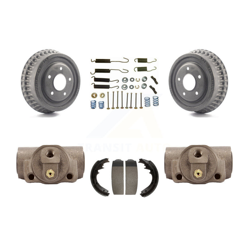 Rear Brake Drum Shoes Spring And Cylinders Kit For 1985-1991 GMC Jimmy K8N-100398