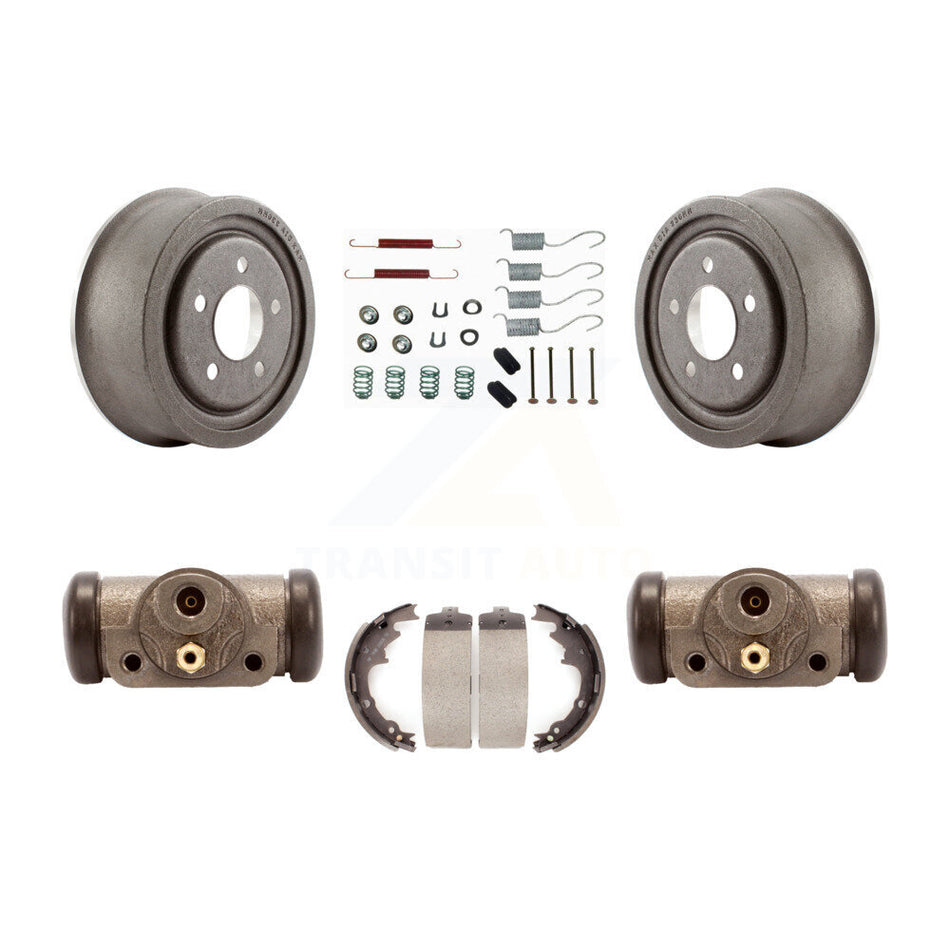 Rear Brake Drum Shoes Spring And Cylinders Kit For Jeep Wrangler TJ K8N-100406
