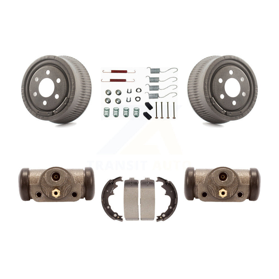 Rear Brake Drum Shoes Spring And Cylinders Kit For 1991-2002 Dodge Dakota With 9" Diameter K8N-100418