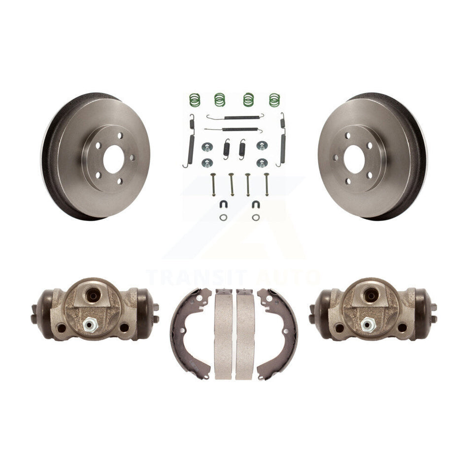 Rear Brake Drum Shoes Spring And Cylinders Kit For Subaru Forester Impreza K8N-100441