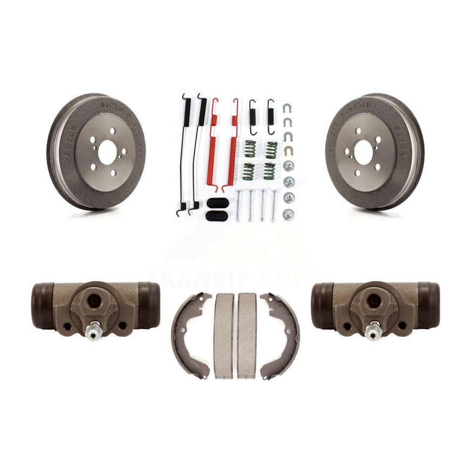 Rear Brake Drum Shoes Spring And Cylinders Kit For Pontiac Vibe Toyota Matrix K8N-100448