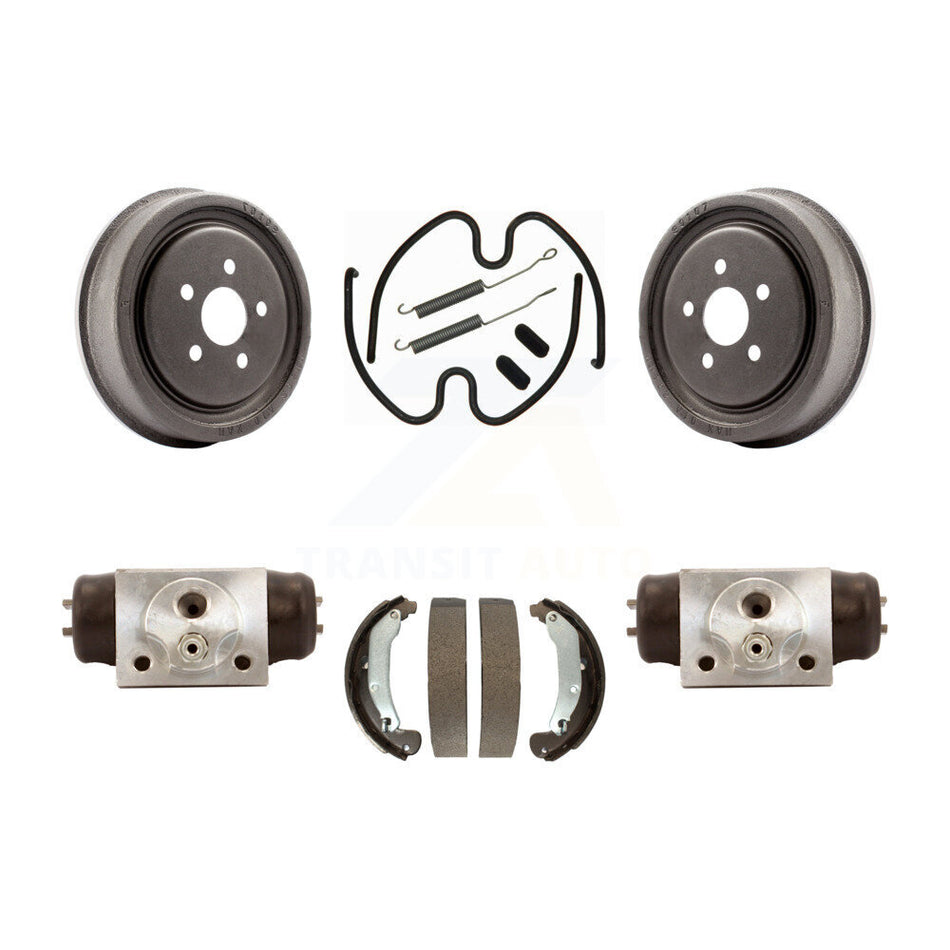 Rear Brake Drum Shoes Spring And Cylinders Kit For 2003-2005 Chevrolet Cavalier Pontiac Sunfire K8N-100453