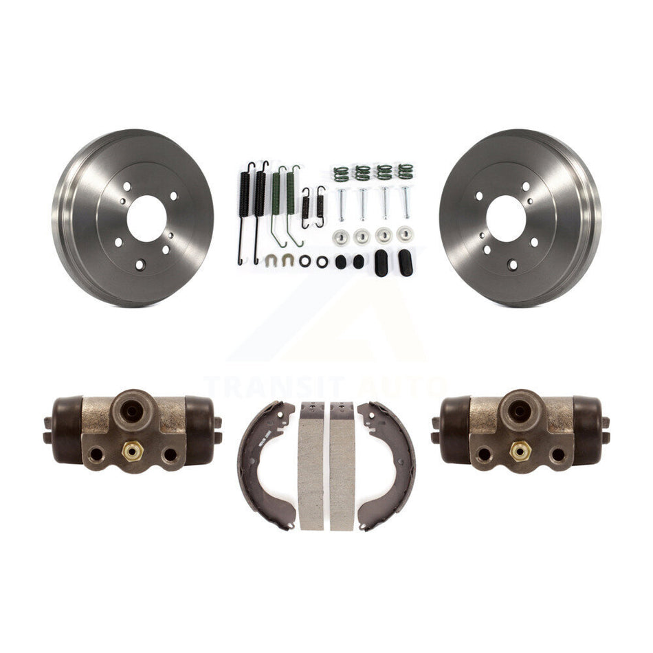 Rear Brake Drum Shoes Spring And Cylinders Kit For Nissan Sentra Versa Cube K8N-100468