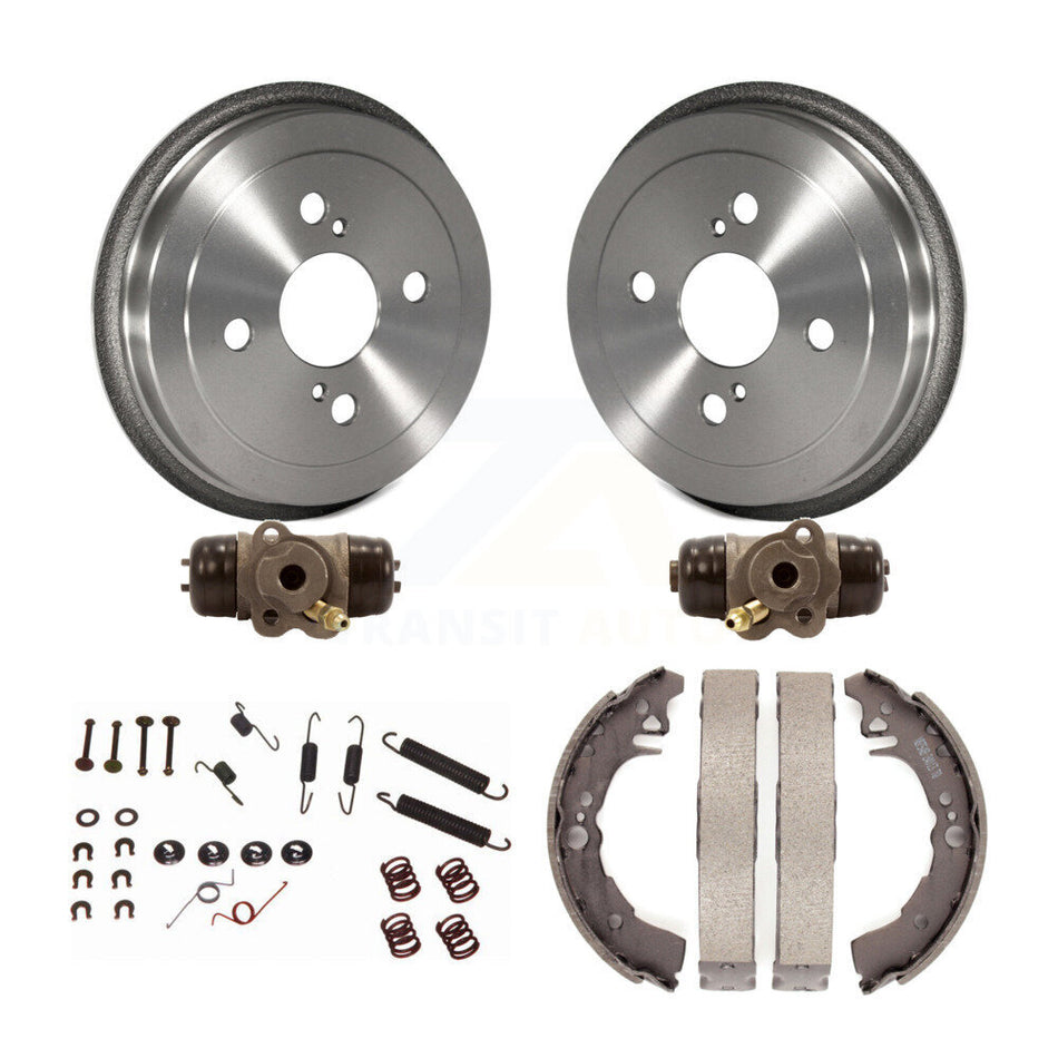 Rear Brake Drum Shoes Spring And Cylinders Kit (6Pc) For 2000-2005 Toyota Echo K8N-100496