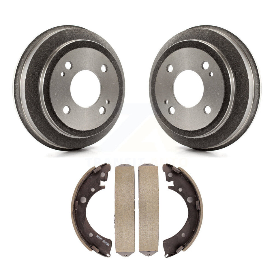 Rear Brake Drum Shoes Kit For 1993-1995 Honda Civic EX DX with Coupe Manual transmission K8N-100568