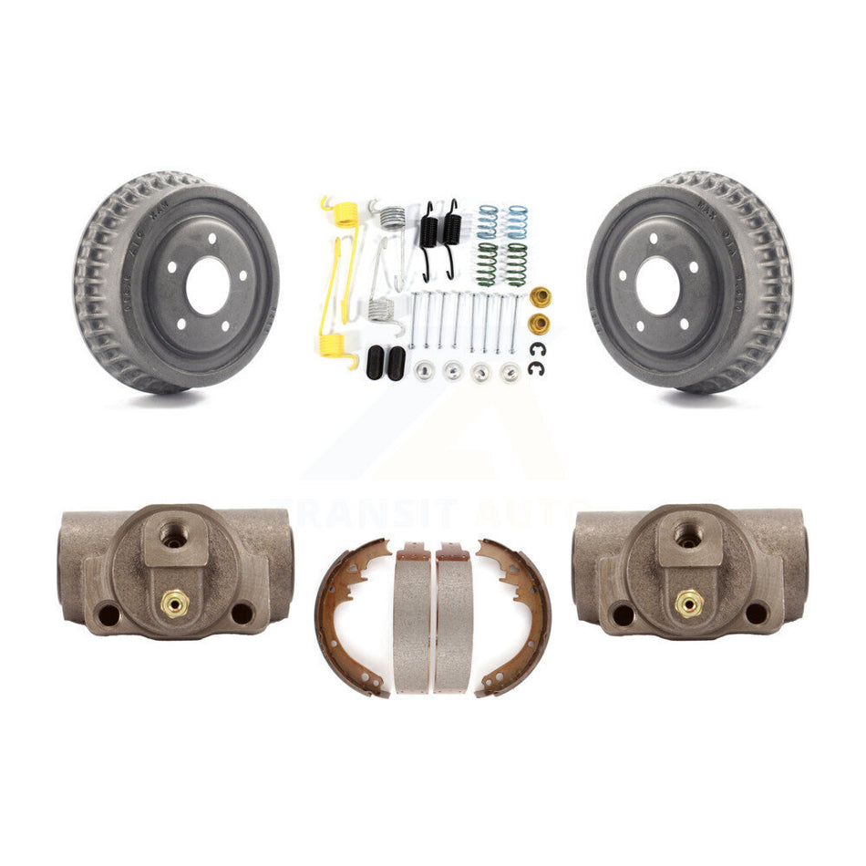 Rear Brake Drum Shoes Spring And Cylinders Kit For Buick Electra With 9.5" Diameter K8N-100589
