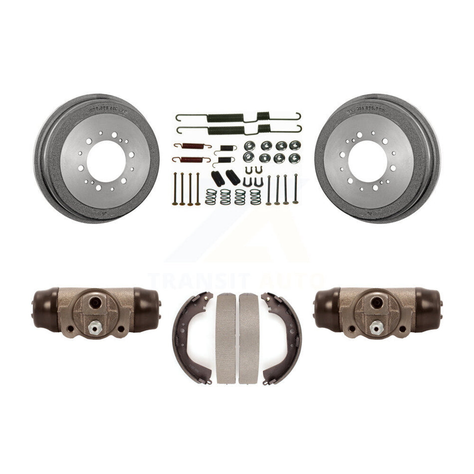 Rear Brake Drum Shoes Spring And Cylinders Kit For 1996-2000 Toyota 4Runner With 16" Factory Wheels K8N-100599
