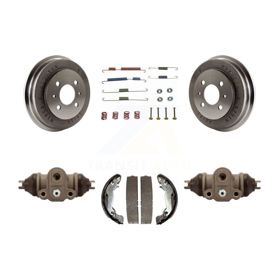 Rear Brake Drum Shoes Spring And Cylinders Kit For 2006 Hyundai Accent To 09 30 05 K8N-100604