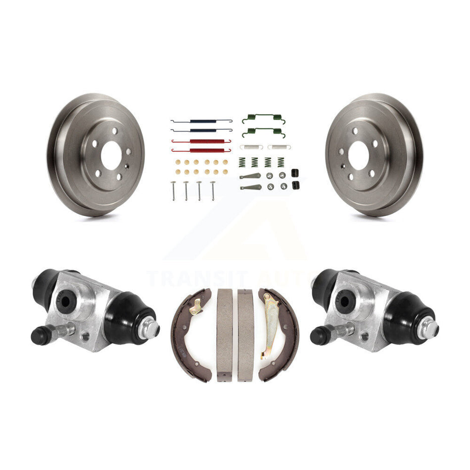 Rear Brake Drum Shoes Spring Cylinder Kit For 2011-2012 Volkswagen Jetta rear brakes K8N-100607
