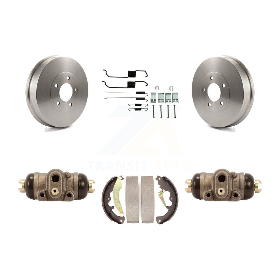 Rear Brake Drum Shoes Spring And Cylinders Kit For 2007-2007 Ford Escape Mercury Mariner From 01/08/07 K8N-100609