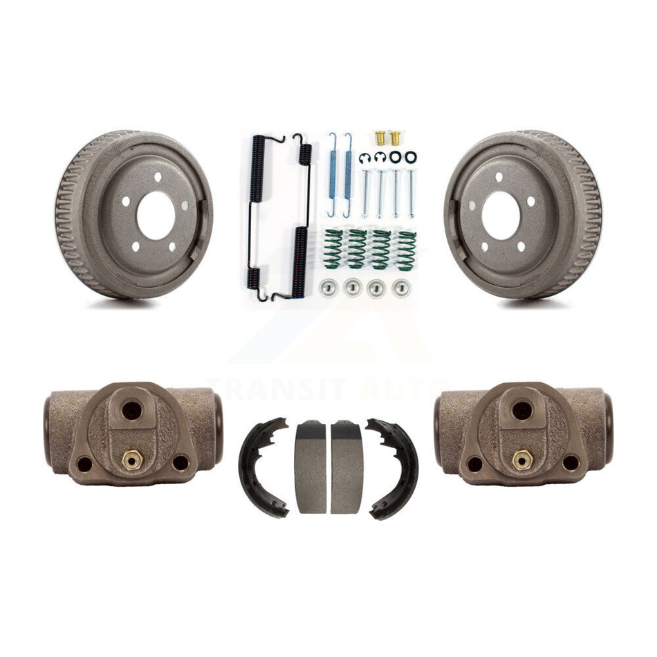 Rear Brake Drum Shoes Spring And Cylinders Kit For 1997 Chevrolet C1500 Suburban With 10" Diameter K8N-100641