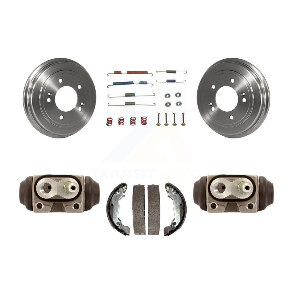 Rear Brake Drum Shoes Spring And Cylinders Kit For 2008-2010 Hyundai Elantra K8N-100663