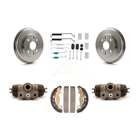 Rear Brake Drum Shoes Spring And Cylinders Kit For 2011-2014 Mazda 2 K8N-100679