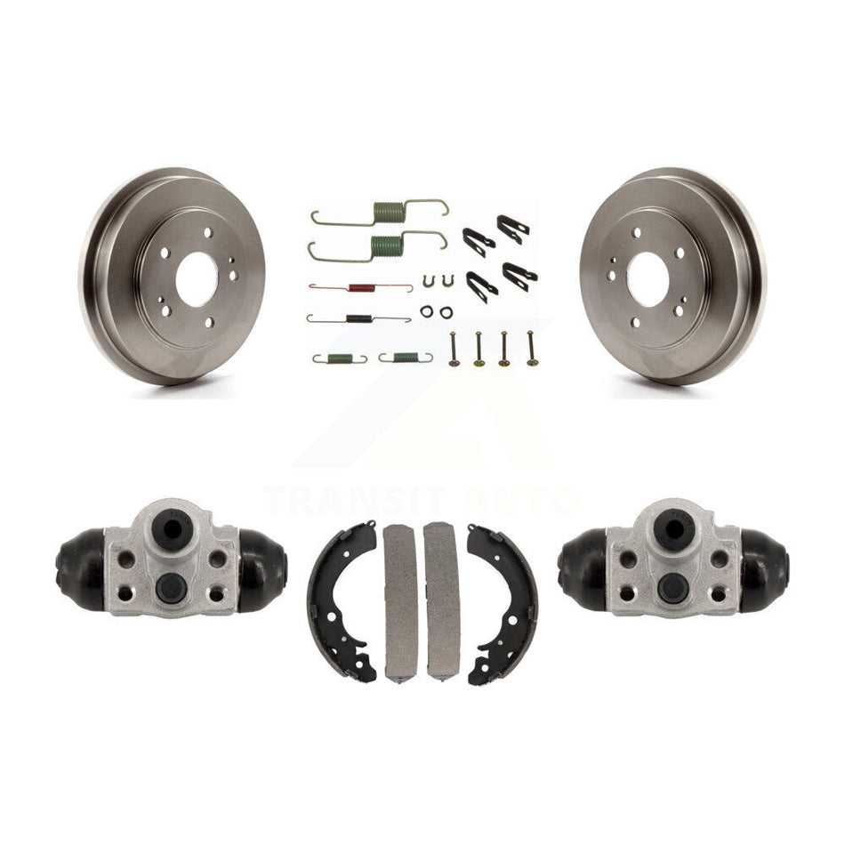 Rear Brake Drum Shoe Spring Cylinder Kit For Honda Fit EV with BATTERY (EV BEV) engine K8N-100689