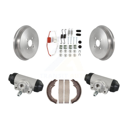 Rear Brake Drum Shoes Spring And Cylinders Kit For Toyota Prius C Scion iQ K8N-100699