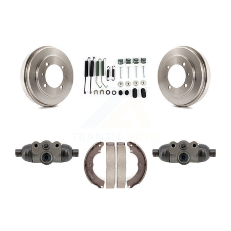Rear Brake Drum Shoe Spring Cylinder Kit For 07 Mitsubishi Lancer With 15" Factory Wheels K8N-100705