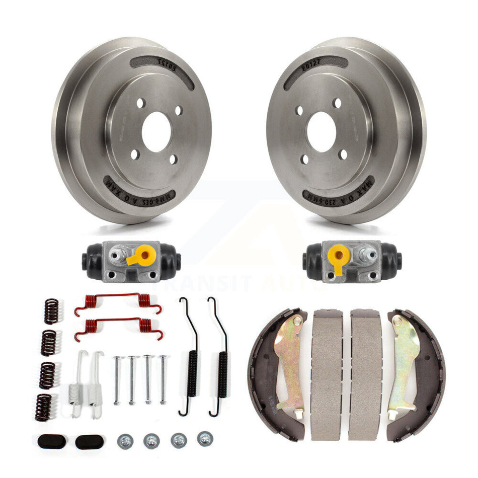 Rear Brake Drum Shoes Spring And Cylinders Kit (6Pc) For Chevrolet Cobalt Pontiac G5 K8N-100708