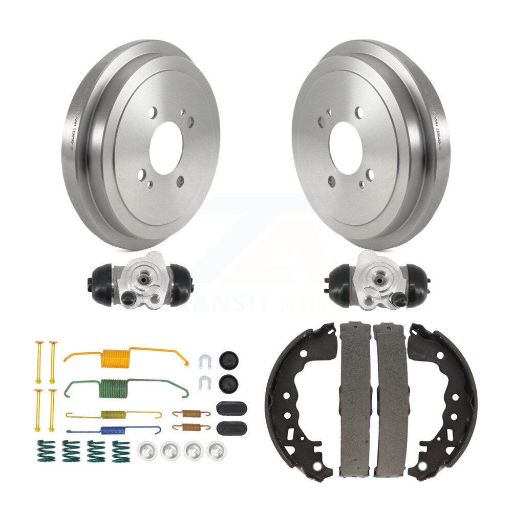 Rear Brake Drum Shoes Spring And Cylinders Kit (6Pc) For Nissan Kicks Versa K8N-100718