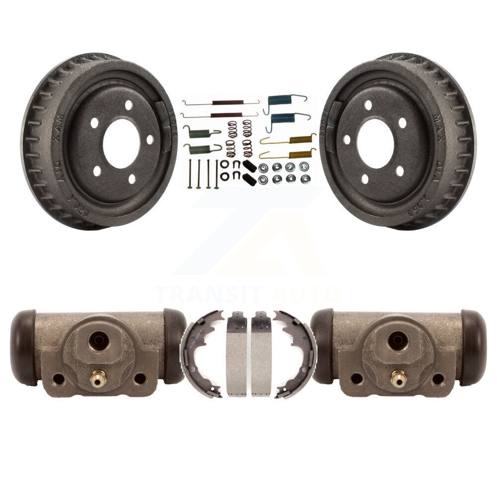 Rear Brake Drum Shoes Spring And Cylinders Kit For 2010 Mazda B4000 With 9\\" Diameter K8N-100722