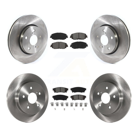 Front Rear Disc Brake Rotors And Semi-Metallic Pads Kit For Toyota C-HR K8S-103746