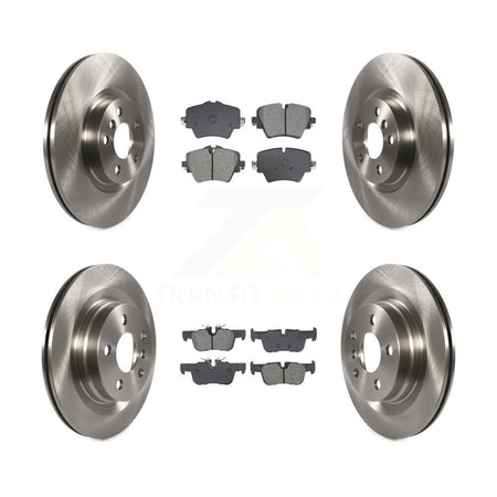 Front Rear Brake Rotors & Semi-Metallic Pad Kit For BMW X1 X2 Mini Cooper Countryman 228i K8S-103918